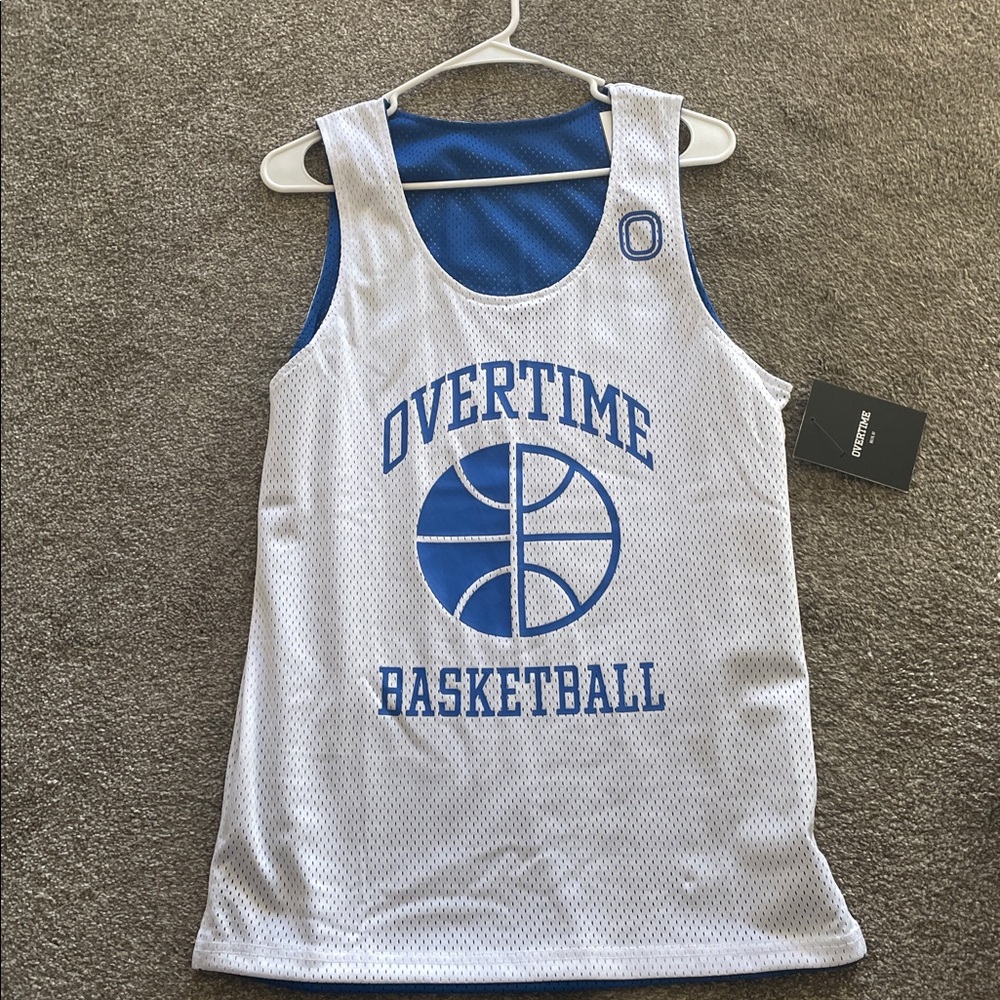 Overtime Basketball White and Jersey